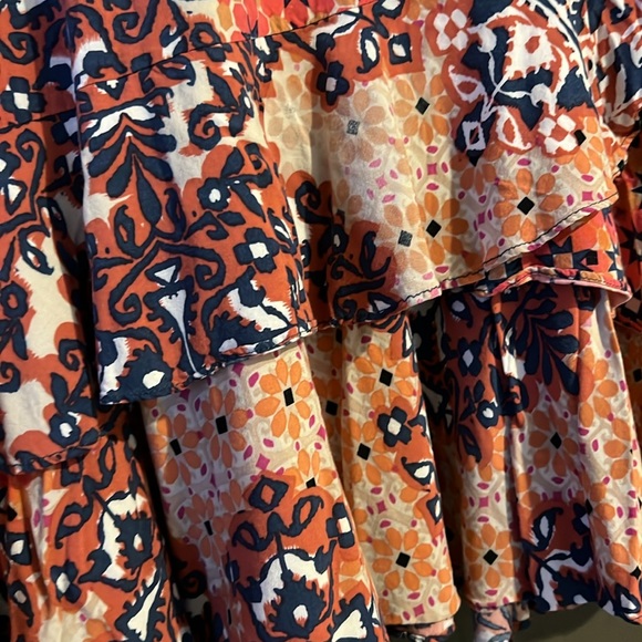 Cabi Isabel Layered/Tiered Skirt, Multi-colored, Size L - Picture 2 of 5